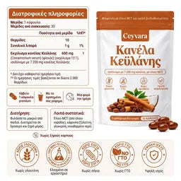 Διατροφικές πληροφορίες Ceyvara